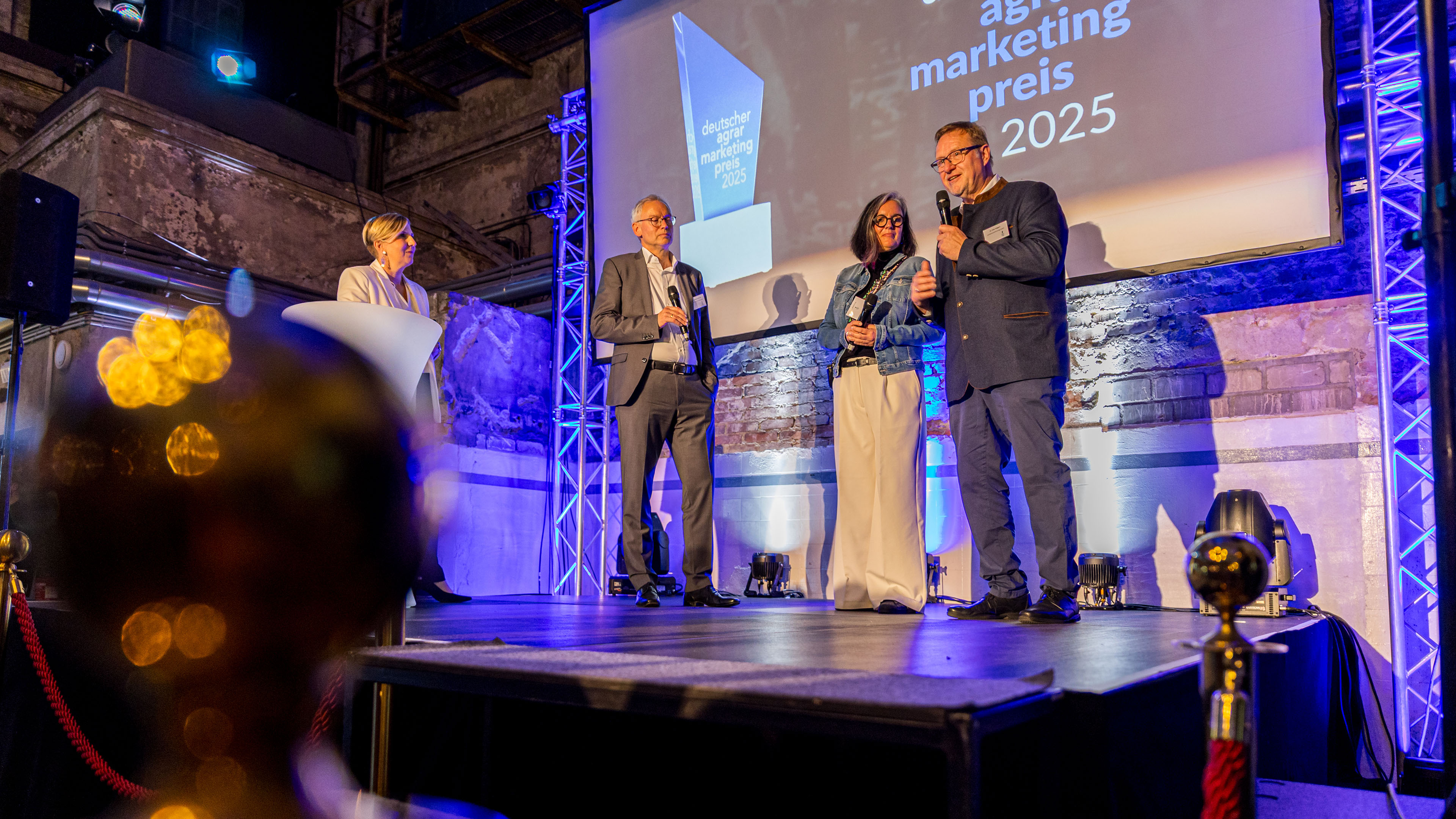 Verleihung des Deutschen Agrarmarketing Preis durch den Landwirtschaftsverlag; Venue: ELORIA in Bottrop